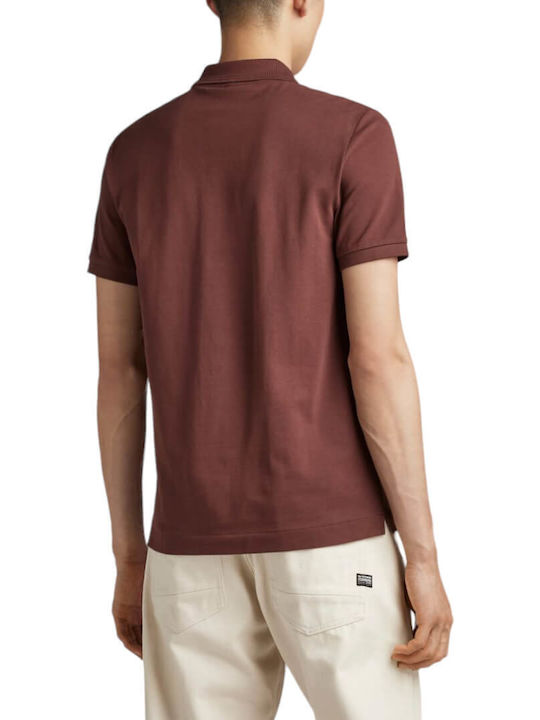 G-Star Raw Dunda Men's Blouse Polo Brown