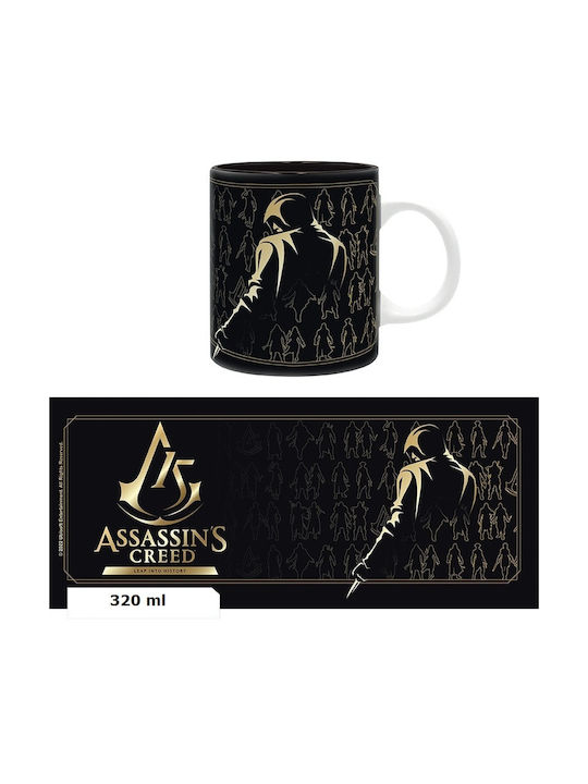 Abysse Assassin's Creed 15th Anniversary Ceramic Cup Black 320ml