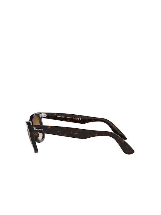 Ray Ban Wayfarer Sunglasses with Brown Tartaruga Acetate Frame and Brown Gradient Lenses RB2140 902/51