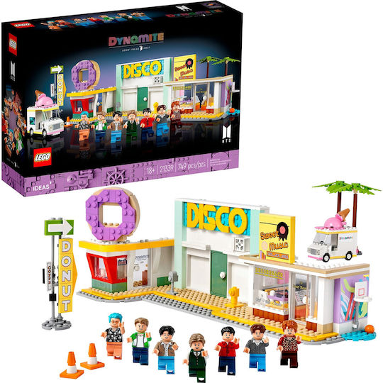 LEGO Idei Lego BTS Dynamite pentru 18+ Ani 749 Bucăți