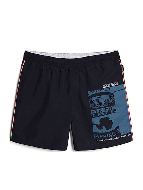 Galapagos Men's Swimwear Shorts Blue with Patterns