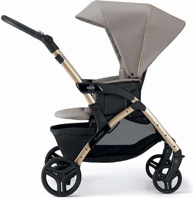 Cam Fluido Easy Adjustable 3 in 1 Baby Stroller Suitable for Newborn Beige 8.8kg