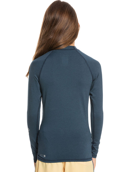 Quiksilver Kids Swimwear Long Sleeve Shirt Navy Blue