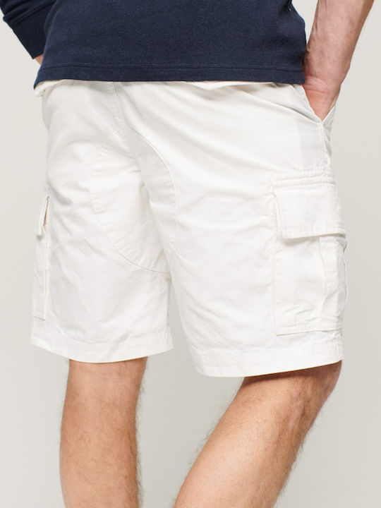Heavy Men's Shorts Cargo White