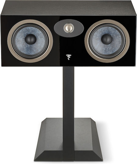 Focal Theva Center FOAESFO1CC0B100 Hi-Fi Speaker Central 200W 2 No of Drivers W53xD26xH21.2cm. High Gloss Black