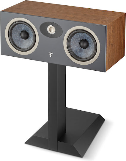 Focal Theva Center FOAESFO1CC0O400 Hi-Fi Speaker Central 200W 2 No of Drivers W53xD26xH21.2cm. Dark Wood