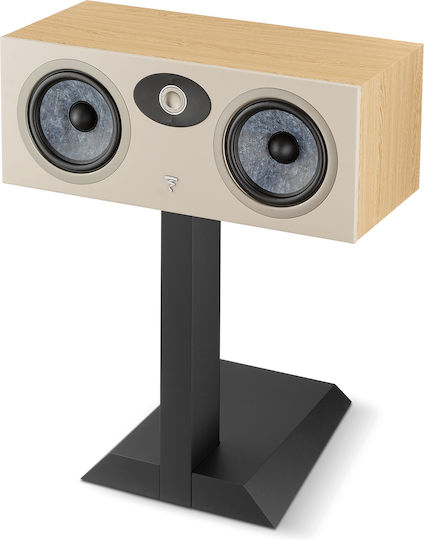 Focal Theva Center FOAESFO1CC0L000 Hi-Fi Speaker Central 200W 2 No of Drivers W53xD26xH21.2cm. Light Wood