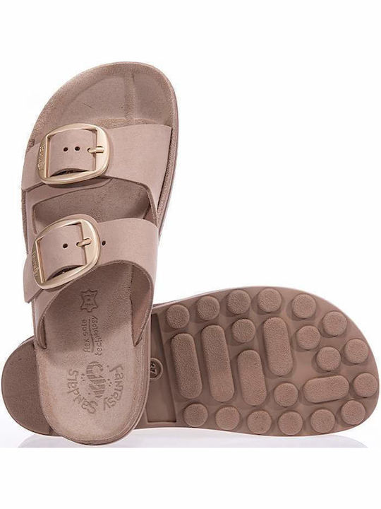 Leather Women's Flat Sandals Anatomic Osis