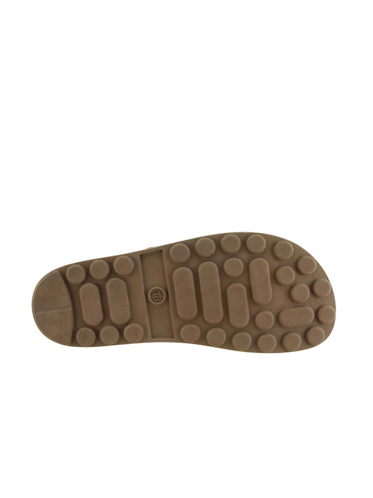Despoina Women's Sandals Rose Gold Lizard