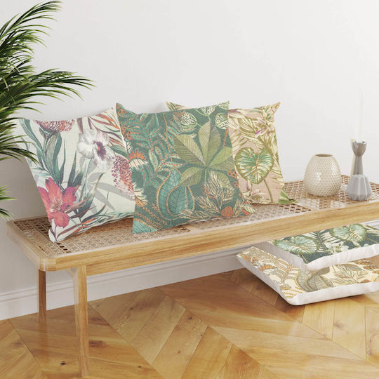 Borea Decorative Pillow Case Printed 46 Cream 45x45cm