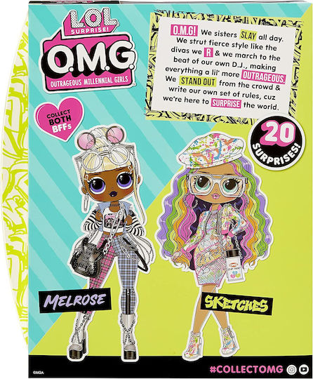 MGA Entertainment OMG Core Series 6 Кукла L.O.L Изненада за 4++ Години 25см.