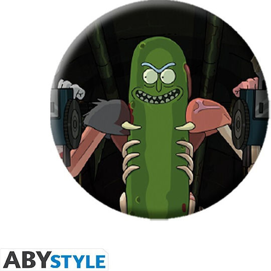 Abysse Badge Rick And Morty 6pcs Badge Pack Pickle Rick
