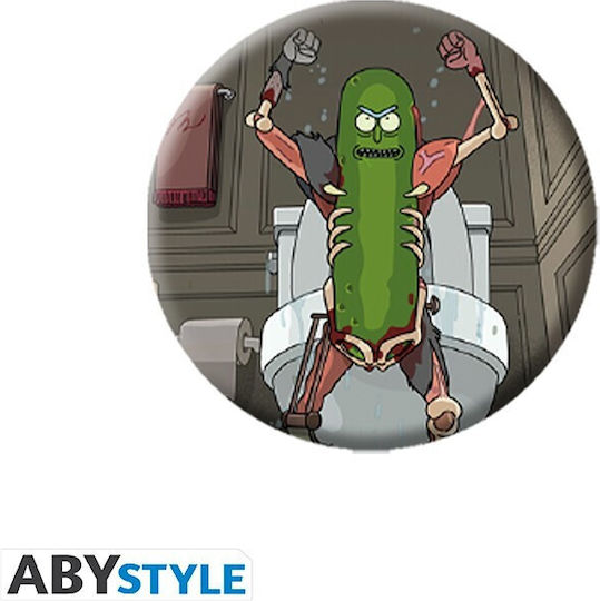 Abysse Badge Rick And Morty 6pcs Badge Pack Pickle Rick