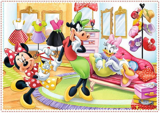 Παιδικό Puzzle Minnie Mouse για 4+ Ετών 142pcs Trefl