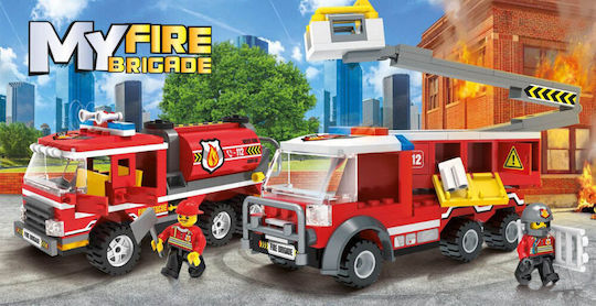 Blocki Building Blocks My Fire Brigade for 6+ Years 158 Pieces