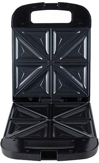 Adler AD-3055 Τοστιέρα για 4 Τοστ 2000W Μαύρη