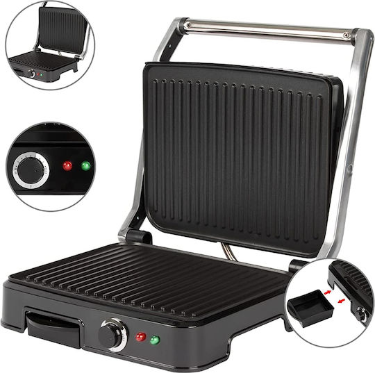 Bomann KG 2242 Τοστιέρα Γκριλιέρα 2000W Inox