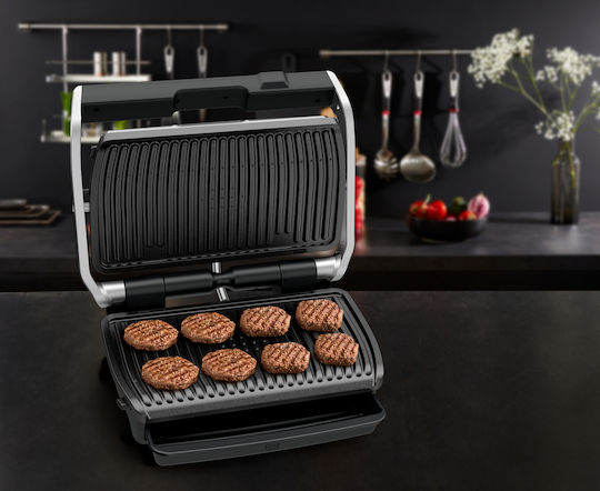 Tefal Optigrill Elite XL GC760D Sandwich Maker pentru for 2 Sandwiches Sandvișuri 2200W Inox