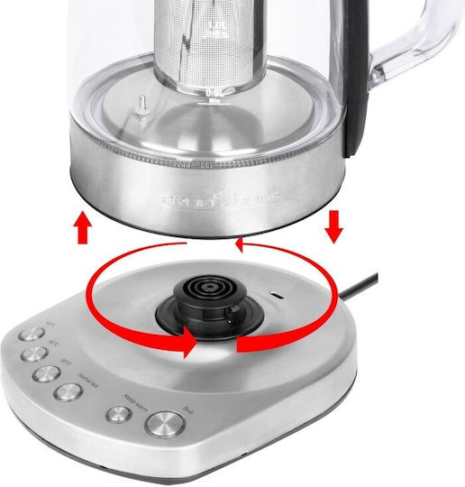 Profi Cook PC-WKS 1167G Електрическа Кана 1.5л 2200W Сива