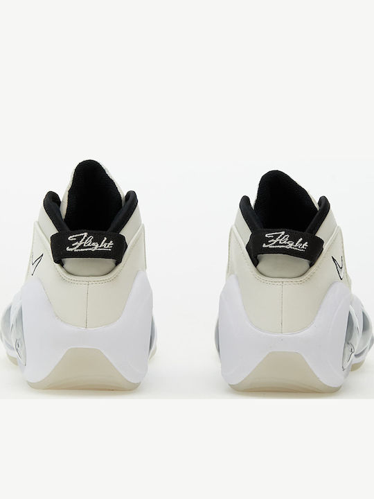 Air Zoom Flight 95 Adidași Pentru Bărbați Tip Botine Sail Alb Fildeș Pal Pale Negru