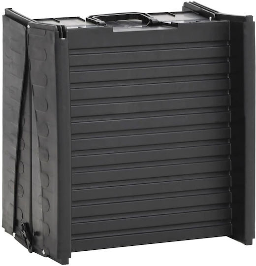 vidaXL Ramp Car for Dog Folding Black 153 x 40 x 12.5 cm Black