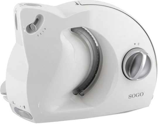Sogo Fiamb 926 Tăieturi reci Slicer 150W Alb