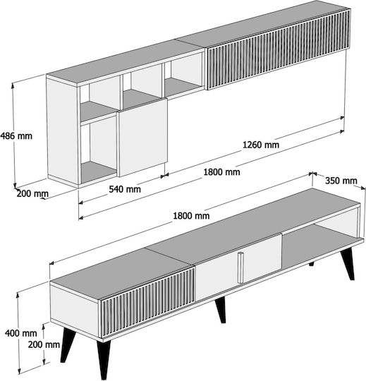 Student Furniture Set HM11847.03 2pcs