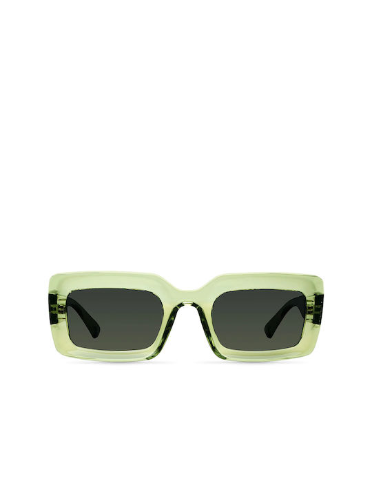 Meller Nala Sunglasses with Lime Olive Plastic Frame and Green Polarized Lens NL-LIMEOLI