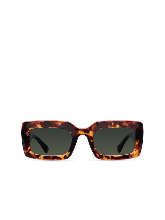 Meller Nala Sonnenbrillen mit Tigris Olive Schildkröte Rahmen und Grün Polarisiert Linse NL-TIGOLI