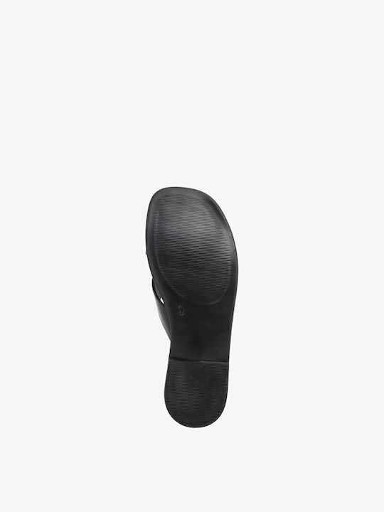 Sandale Casual Damă Din Piele Negru