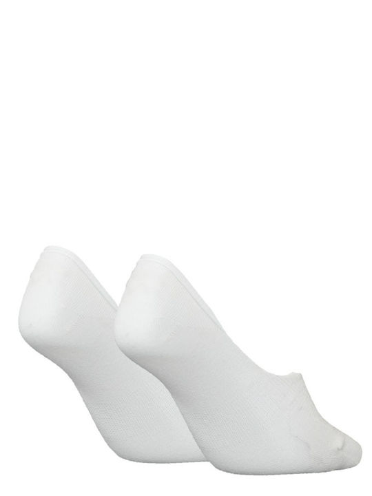Calvin Klein Women's Solid Color Socks White 2Pack