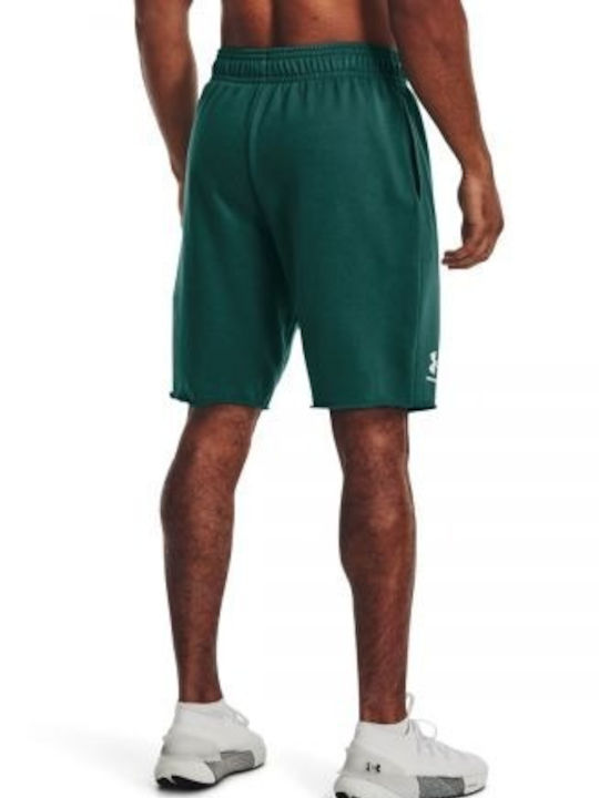 Rival Terry Men's Athletic Shorts Coastal Teal / Onyx White