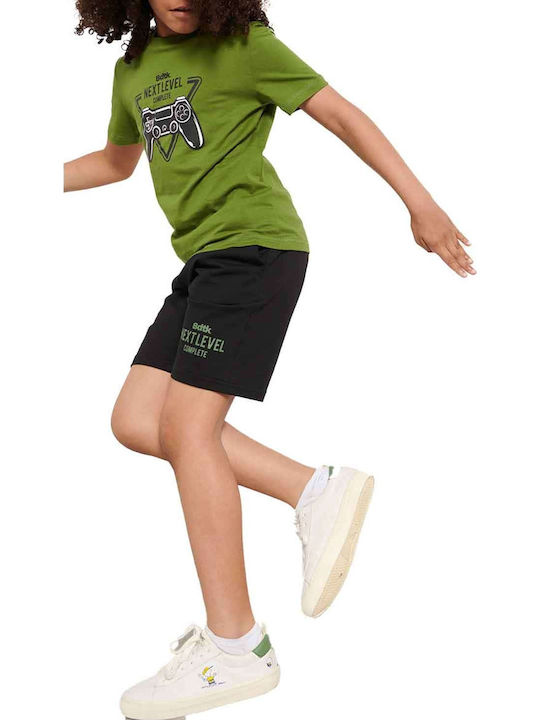 Kids' Set with Shorts Summer 2pcs Green
