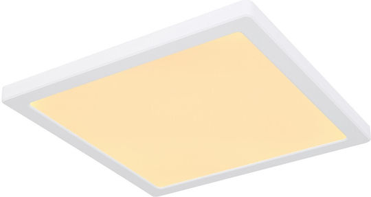 Globo Lighting Pătrat În aer liber Panou LED Putere 24W cu Alb Rece Lumini