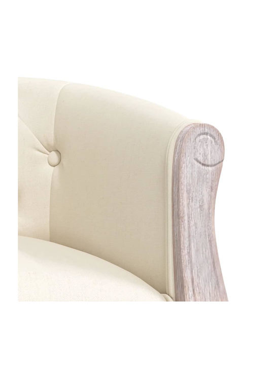 Armchair Beige 98x56x69cm