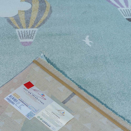 Tzikas Carpets 24192-040 Детско килимче Светлосин 133x190см Дебелина 13мм
