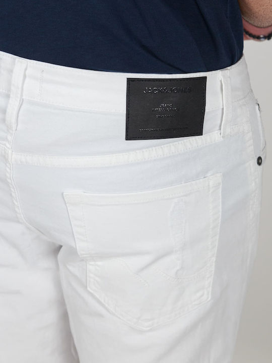 Men's Shorts Jeans White