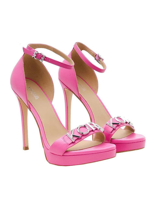 Michael Kors Jordyn Sandals Cerise