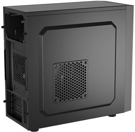 Natec Helix Micro Tower Κουτί Υπολογιστή Μαύρο