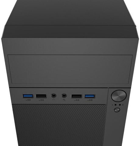 Natec Helix Micro Tower Κουτί Υπολογιστή Μαύρο