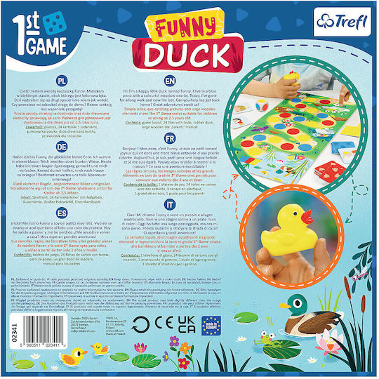 Επιτραπέζιο Παιχνίδι Funny Duck 2+ Ετών (EN) Trefl