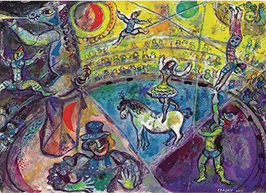 The Circus Horse by Marc Chagall Puzzle 2D 1000pcs