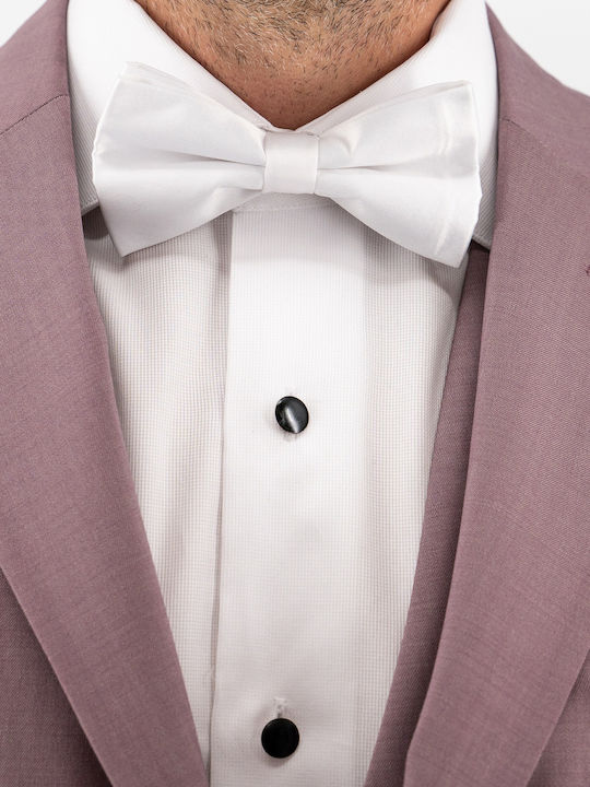 Men's Suit with Vest Regular Fit Burgundy