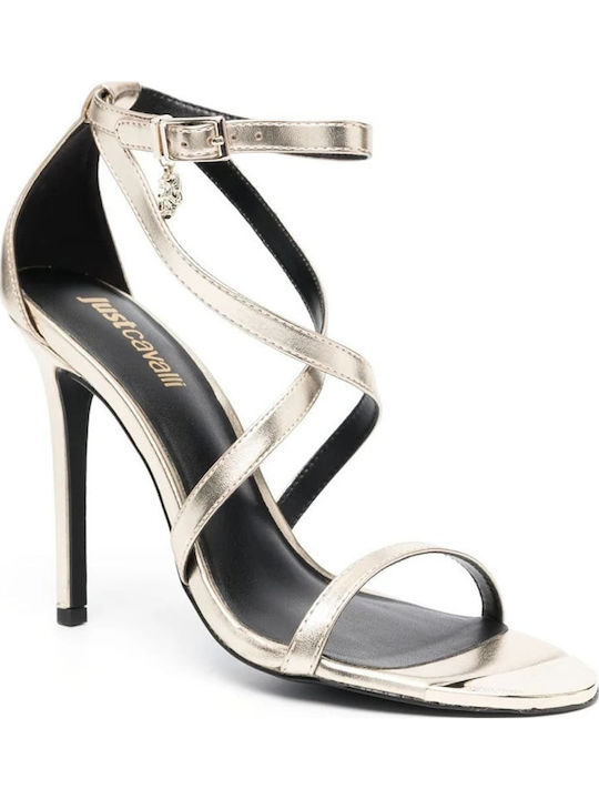 Just Cavalli Sandalen Gold