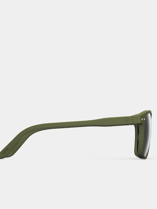 Izipizi Unisex Sunglasses with Plastic Frame Kaki Green
