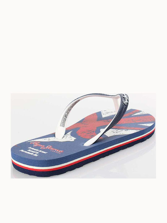 Παιδικές Σαγιονάρες Flip Flops Μπλε Beach Flag