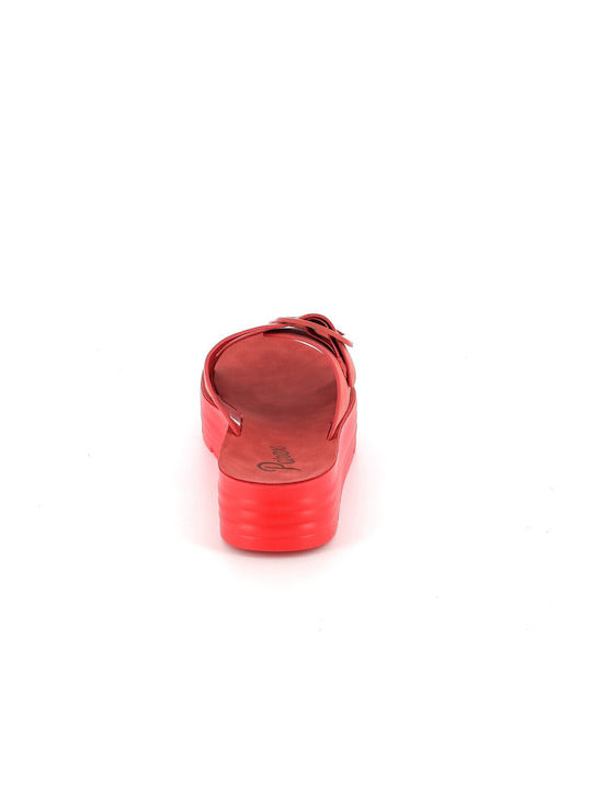 Platforme Dama în Tip Slip On Roșii