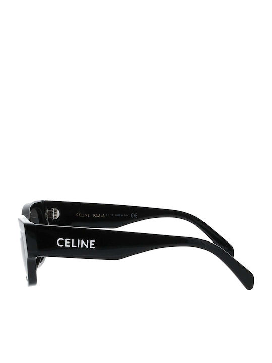 Celine Women's Sunglasses with Black Plastic Frame and Gray Lens CL40197U-01A
