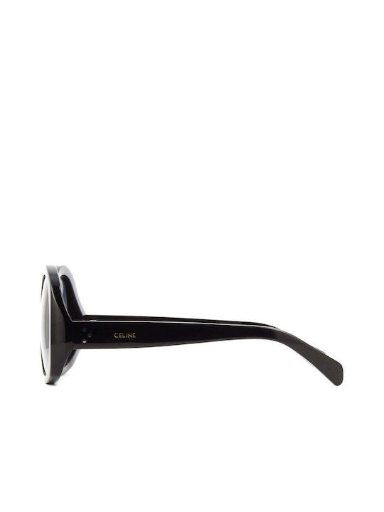 Celine Women's Sunglasses with Black Acetate Frame and Gray Gradient Lenses CL40242I 01B