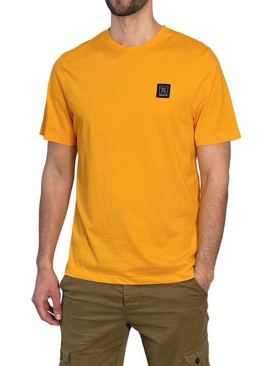 3Guys Men's Short Sleeve T-shirt Orange